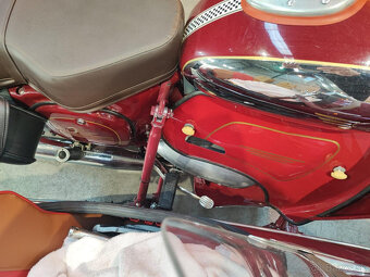 Jawa 350 sajdka sidecar postranny vozik + zadný vozik - 2