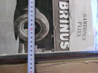 Plechová tabuľa retro Gambrinus - 2