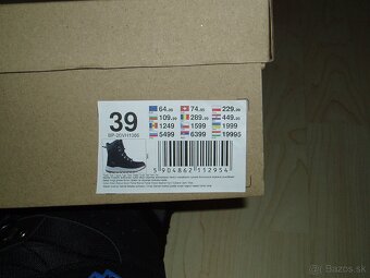 Zimné topánky, čižmy veľ. 39 - 2