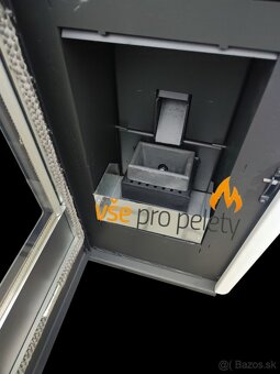 Teplovzdušné kamna na pelety 6 kW, nové, samozápal,aplikácia - 2