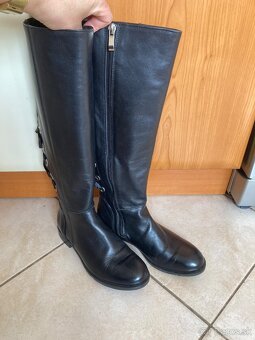 Kožené čižmy č.36 - 2