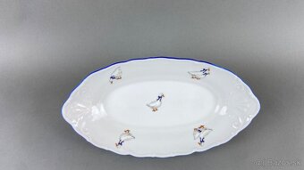 Misa porcelán husi, modrá linka, Moritz Zdekauer - 2