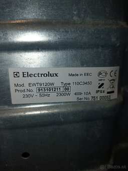 Práčka EWT 9120W - 2