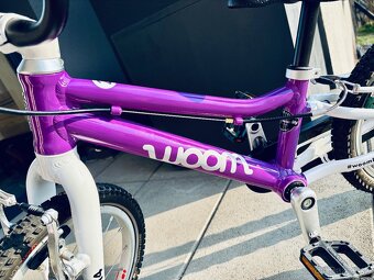 Detský bicykel Woom 2, 14” s príslušenstvom - 2