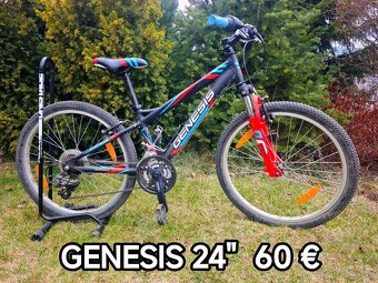 Detsky bicykel 24" a 27,5" - 2