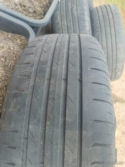 Plechové disky 5x112 R16 na letných pneumatikách nokian - 2
