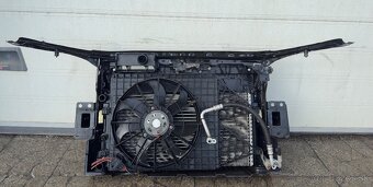Škoda Fabia 2, kompletná chladicova stena + vystuha - 2