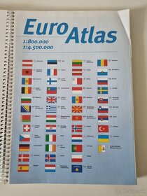 Predám mapu Európa mierka 1:800000 - 2
