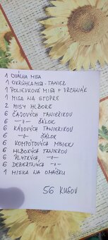 Obedová súprava - 2