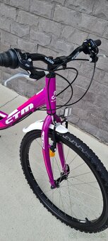 Bicykel Ctm 24" fialovoruzovy - 2
