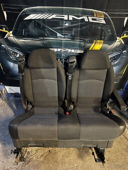 Zadna dvojsedacka Mercedes w447 Vito, V-klass, Viano - 2