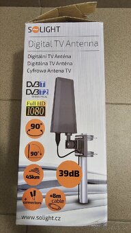Predám digitálnu anténu SOLIGHT - 2