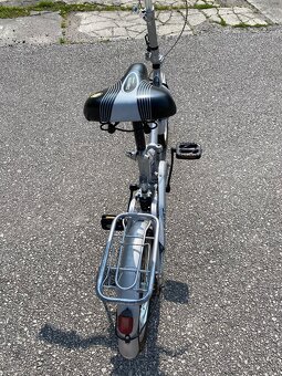 Skladací bicykel ECO – mestský, s nosičom, vo výbornom stave - 2