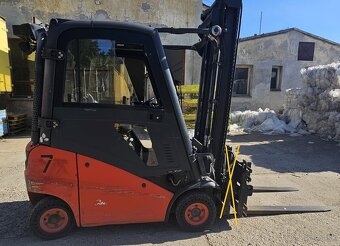 vzv 1.6t/4.5m diesel klima Linde H16D vozík kabina vysokozdv - 2