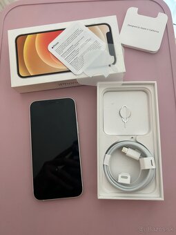 Predám iPhone 12 mini 128 GB biely - 2