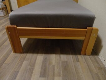 Drevená Posteľ + madrac - jednolôžková - 2