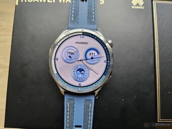 Huawei Watch GT 5 46mm Blue - modre, ako nove, zaruka - 2