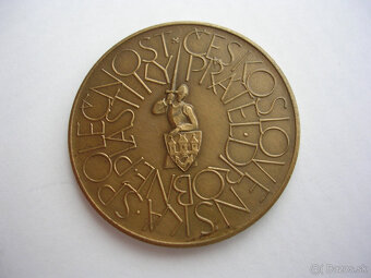 AE medaila 10 dukát Karel IV. - návrh Jiří HARCUBA 1978 - 2