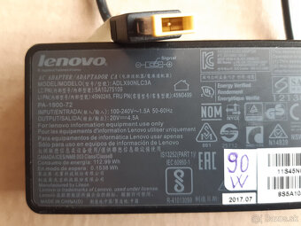 Napájací adaptér Lenovo 90W 20V/4.5A - 2