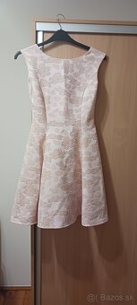 Ružové šaty spoločenské - 2