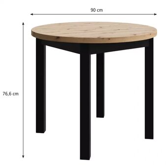 Stôl a 4x stolička - 2