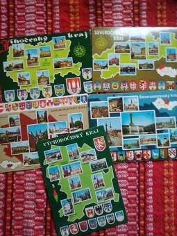 československé pohľadnice s erbami - 2