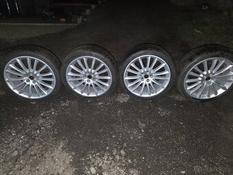 Dvojrozmer hliníkové disky Jaguar 5x108 r19 + pneu - 2
