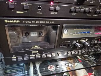 SHARP set 1288 , hifi veža vintage - 2