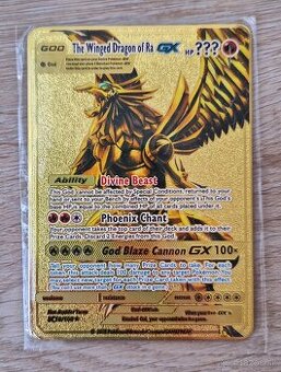 Kovová Pokémon karta - 2