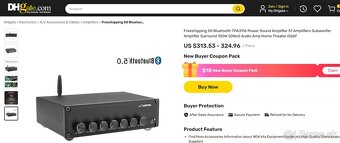Predam zosilovač BRZHifi 5.1 100W, bluetooth - 2