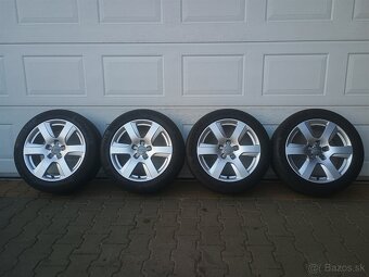 ALU disky Audi 5x112 R17 + pneu 225/50 R17 - 2