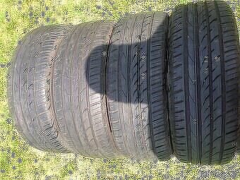 Letné pneumatiky 205/55 R17 8mm ako nove - 2