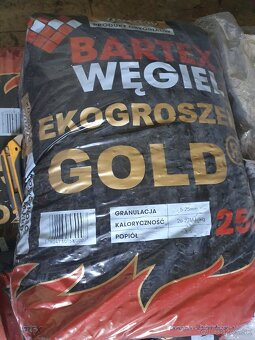 Predám uhlie ekohrášok Gold. - 2