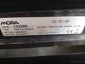 Elektrický sporák mora - 2