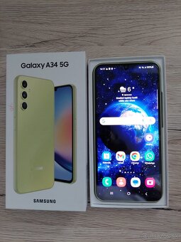 Predám Samsung Galaxy A34 5G , ako nový - 2