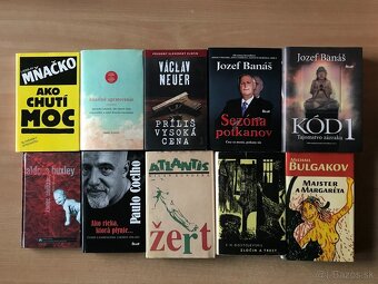 Mňačko,Huxley,Kundera,Bulgakov,Murakami,Hesse, King.. - 2