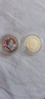 2 euro mince. 50 centove mince. - 2