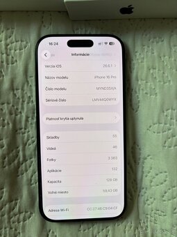 iPhone 16PRO 128GB - 2