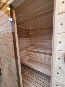 Exterierová fínska sauna - 2