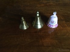 zvonec - kovový, porcelánový - 2