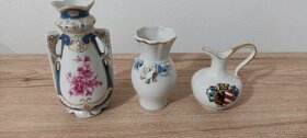 Rôzne keramické a porcelánové vázičky - 2