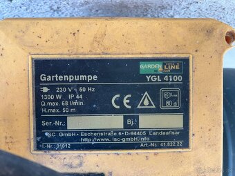 Čerpadlo záhradna pumpa - 2
