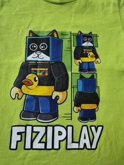 Tričko YouTubera Fiziho, Fizi merch 6-8 rokov - 2