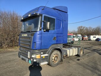 třístranný sklápěč SCANIA R 420 r.2009, EURO 5,ZVEDAČKA - 2