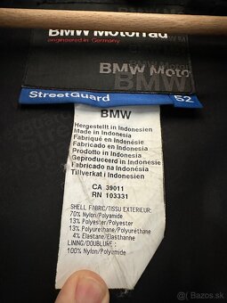 BMW StreetGuard kombinéza, veľkosť 52 - 2