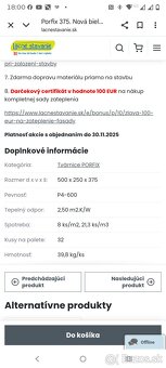 Zakladacie tvárnice PORFIX 375x250x500 - 2