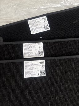 AUDI A4 S4 (B9/8W) rohoze / koberce orig. nové - 2