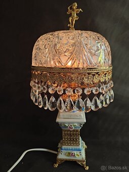 Kryštálová stolná lampa za 159,-eur - 2