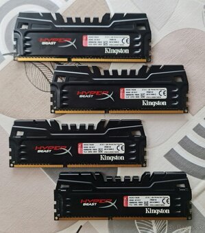 RAM KINGSTON 4X4GB DDR3 2400MHZ - 2