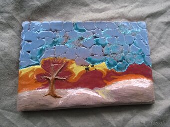 umelecká keramika  - strom - 2